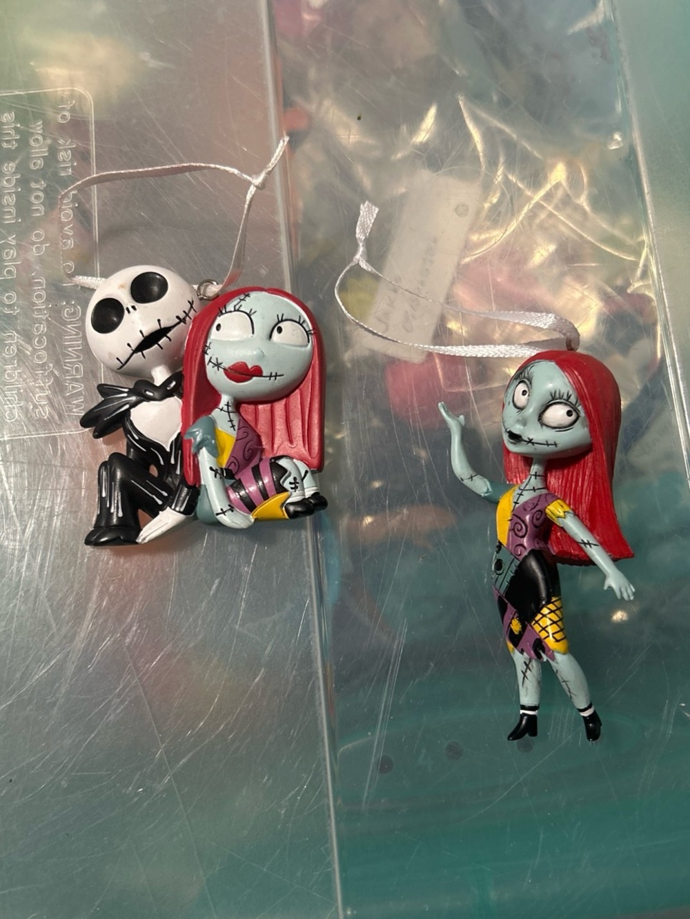 Red-Haired Sally-Inspired Holiday Ornament Set